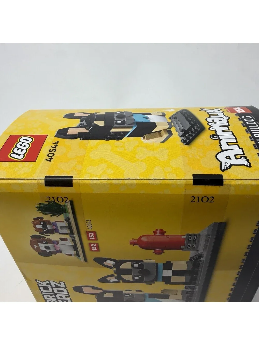 LEGO BrickHeadz Pets #154 #155 French Bulldog & Puppy (40544) 237 Pcs SEALED NEW